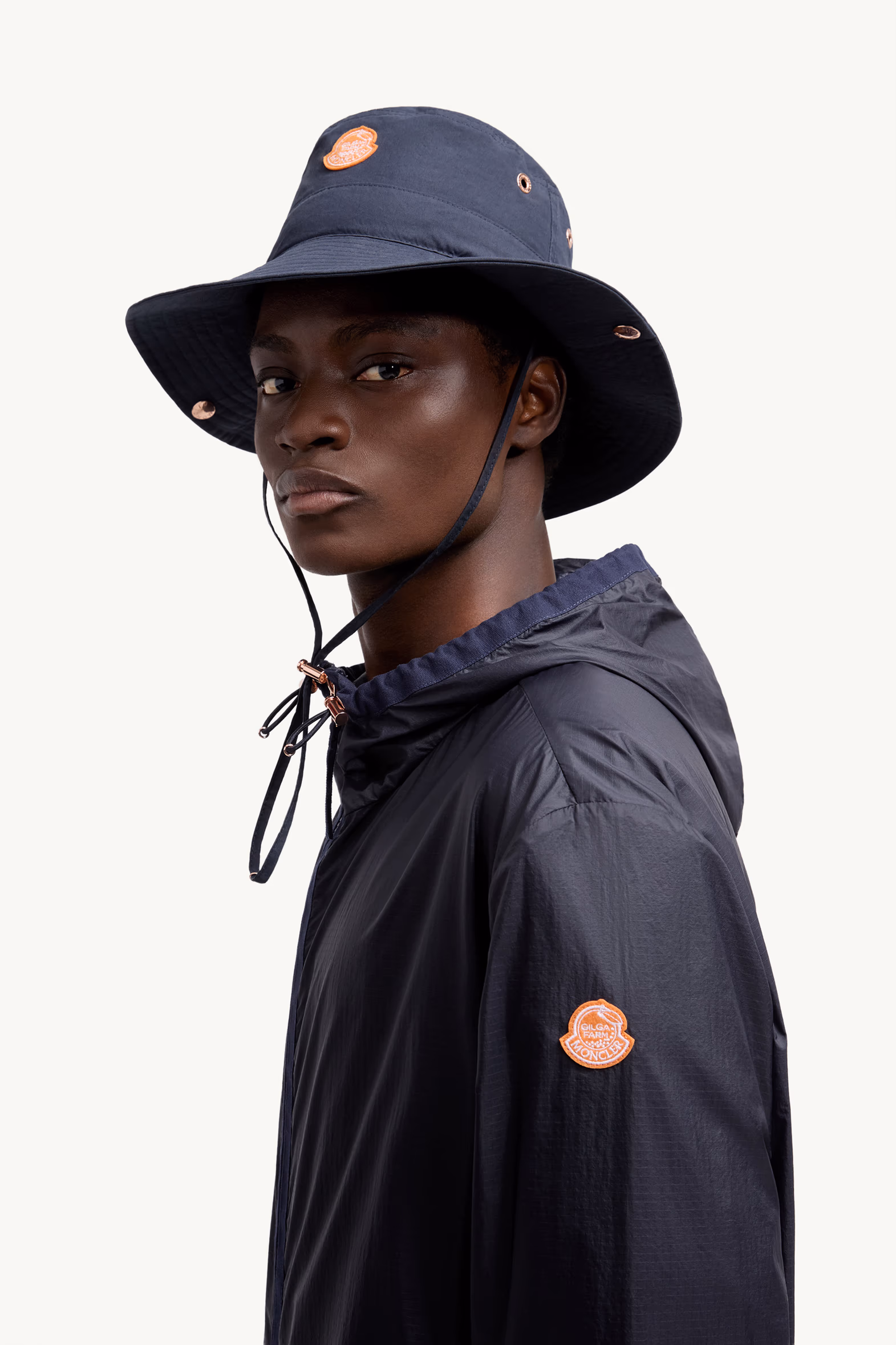 Veste à capuche Hamlin Moncler x Gilga Farm Designed by Donald Glover Hommes Bleu marine Moncler 4